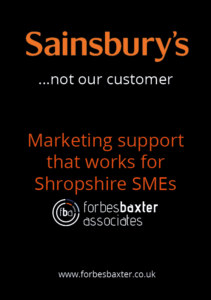 Sainsbury's - not our customer