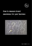 How to measure brand awareness for your business PDF